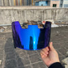 Universal Anti-Fog Football Helmet Visor with UV Protection