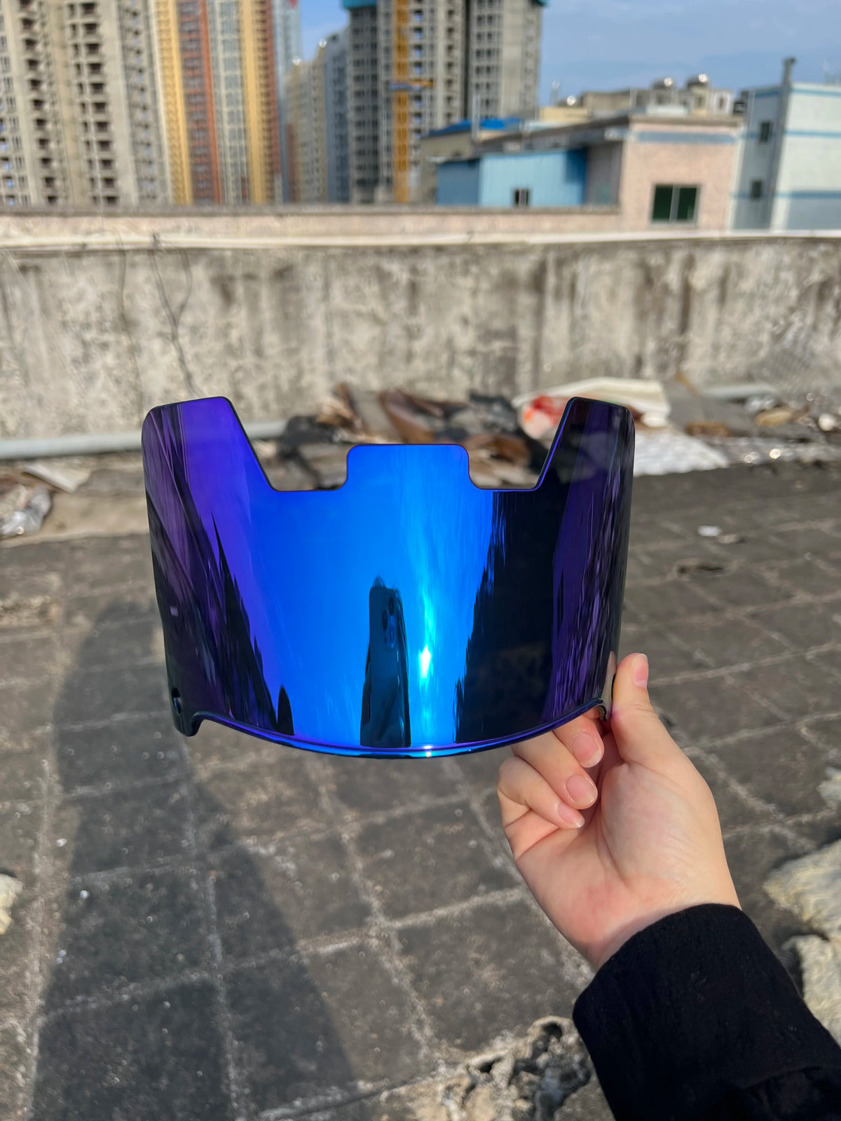 Universal Anti-Fog Football Helmet Visor with UV Protection