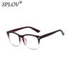 Retro Square Anti-Blue Light Glasses with UV400 Protection