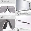 Kapvoe Polarized Cycling Sunglasses with UV400 Protection