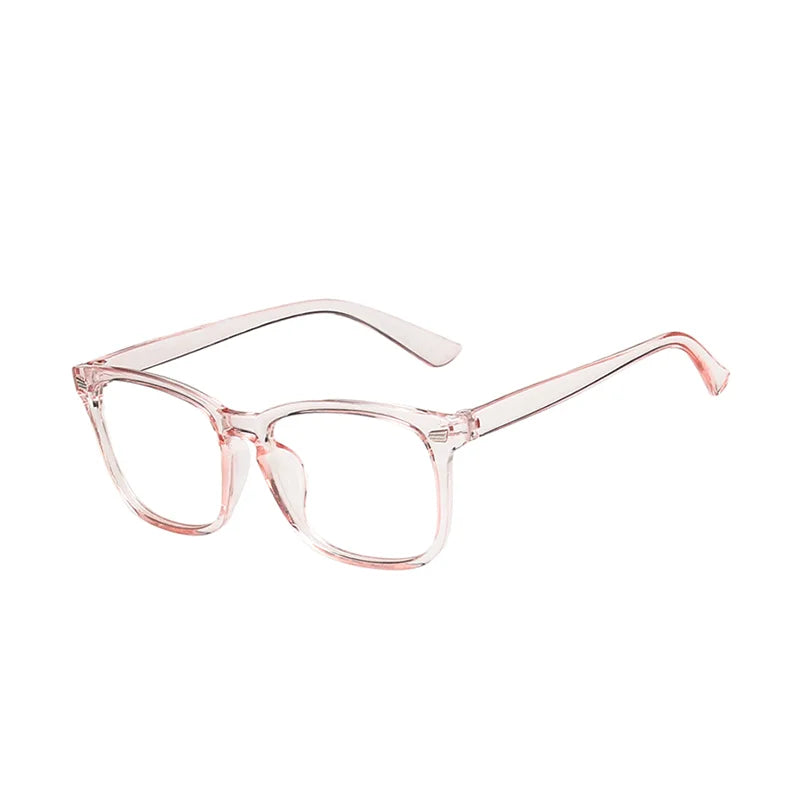 Retro Square Anti-Blue Light Glasses with UV400 Protection