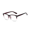 Retro Square Anti-Blue Light Glasses with UV400 Protection