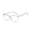 Retro Square Anti-Blue Light Glasses with UV400 Protection