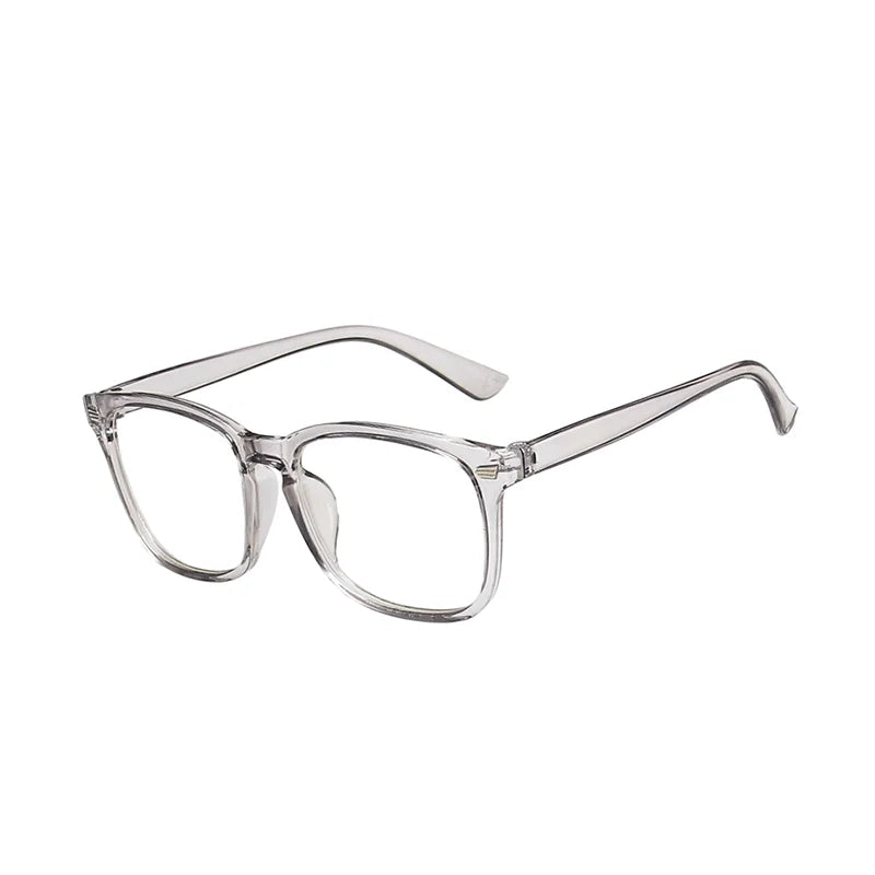 Retro Square Anti-Blue Light Glasses with UV400 Protection