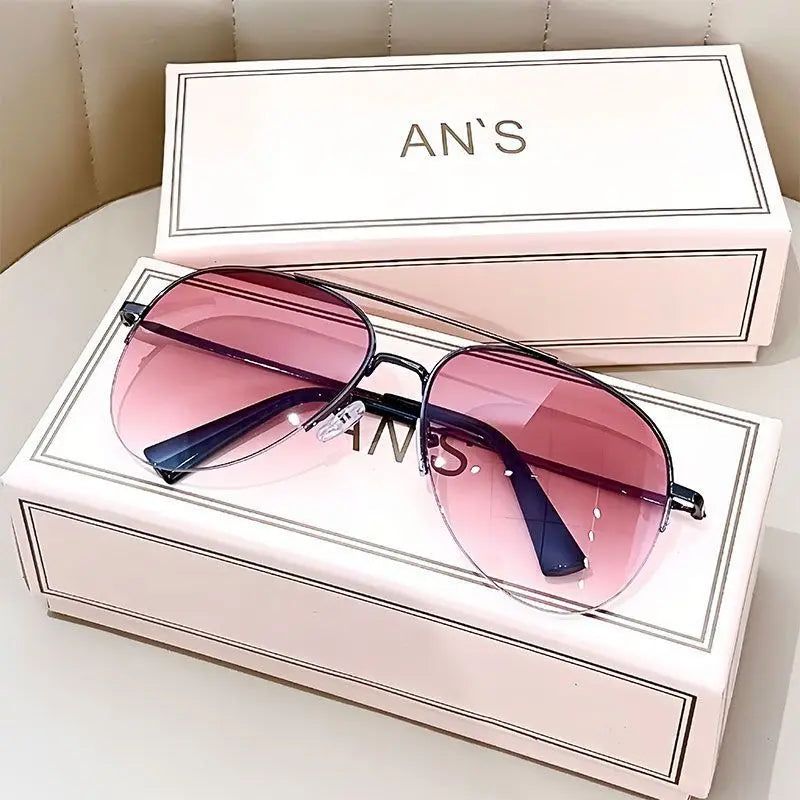 Classic Pilot Sunglasses with UV400 Protection