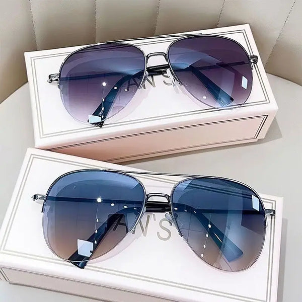 Classic Pilot Sunglasses with UV400 Protection