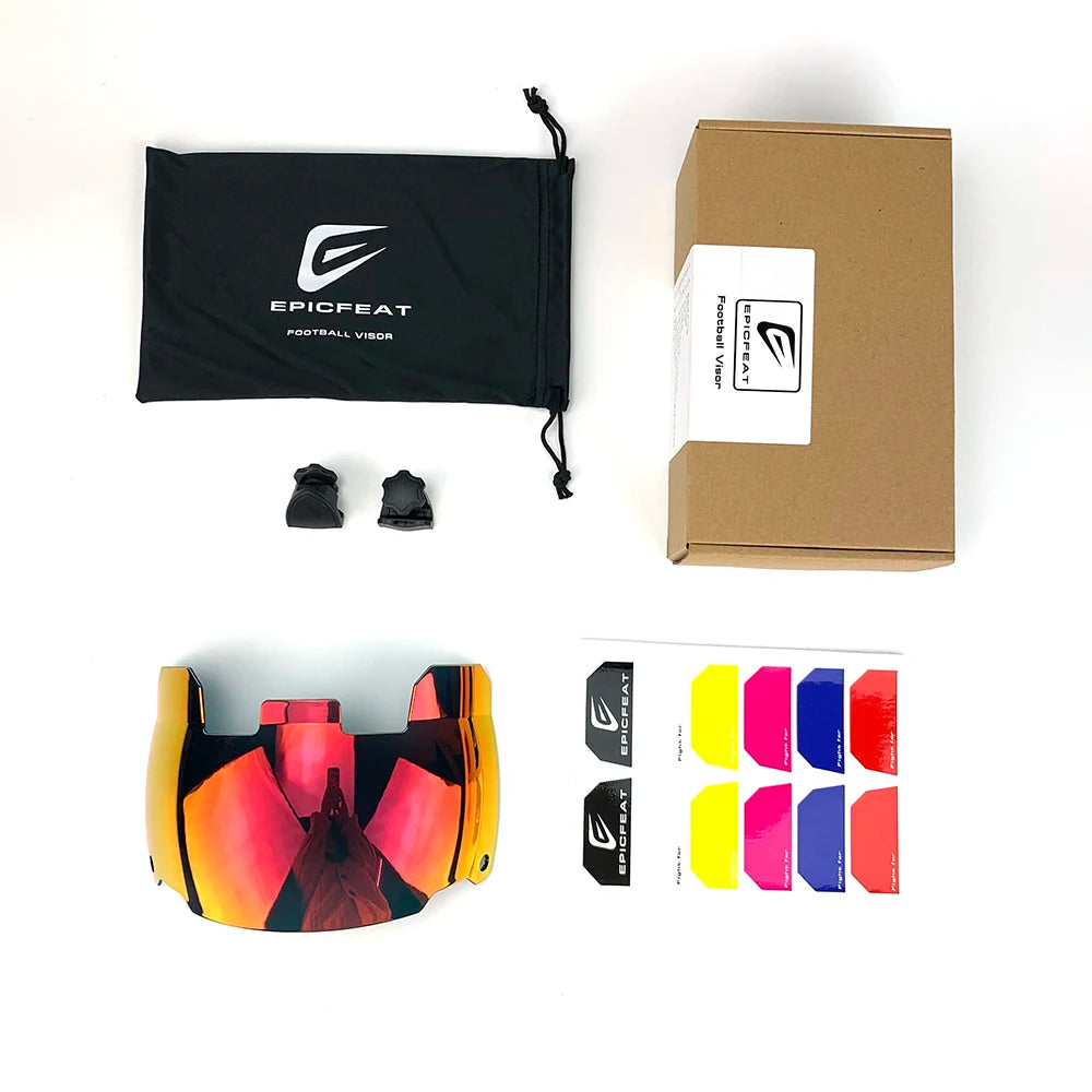Football Helmet Visor with Anti-Fog Coating