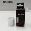 A black box containing one bicycle puncture protection liner is shown on a white surface.