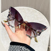 Cat Eye Rimless Butterfly Sunglasses with UV400 Protection