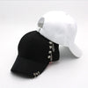 Classic Cotton Cap with Metal Ring Detail