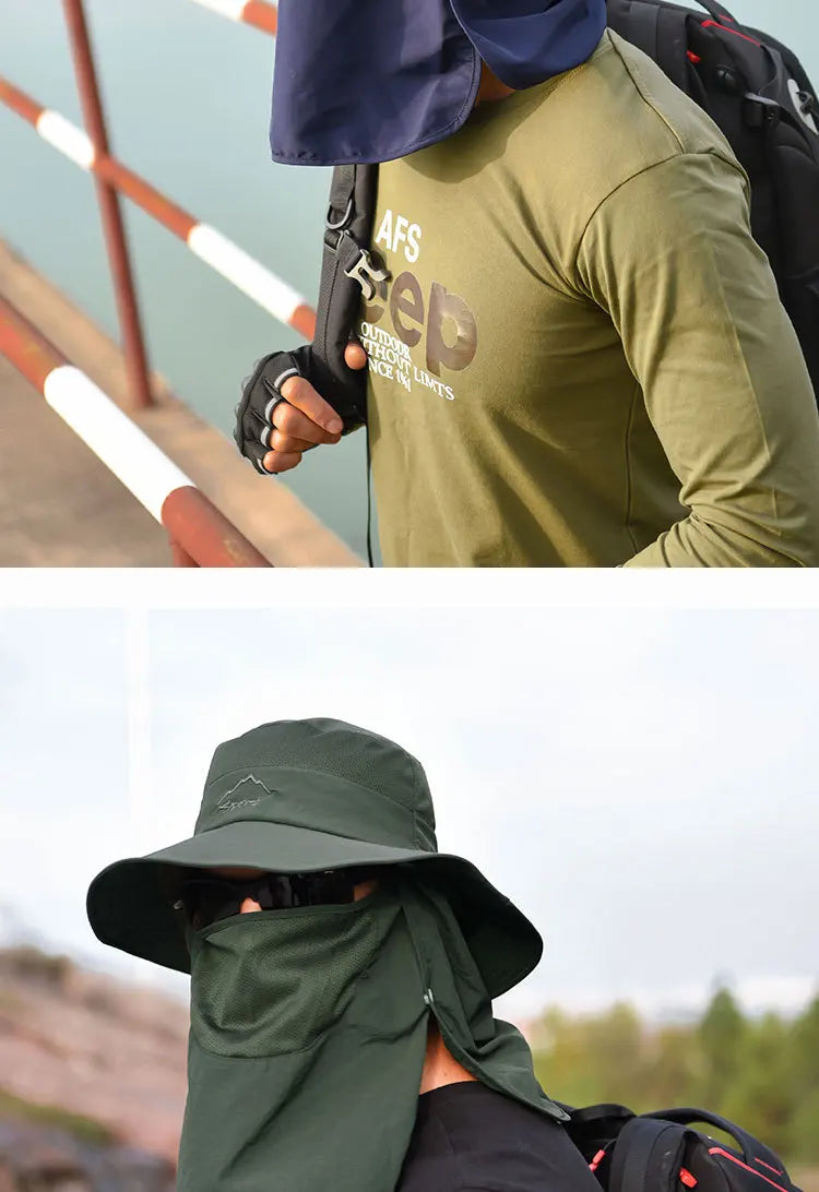 Multipurpose Sun Protection Bucket Hat for Outdoor Adventures