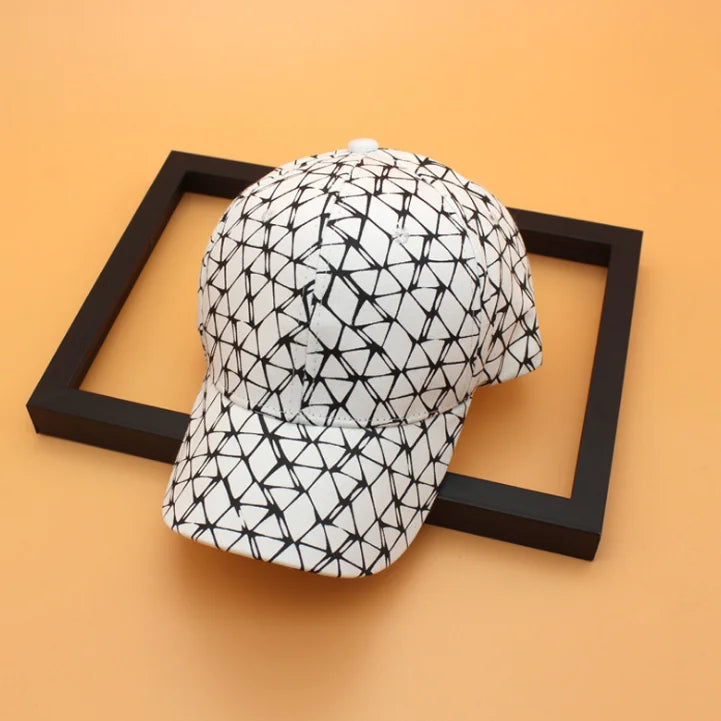 Classic Cotton Cap with Metal Ring Detail