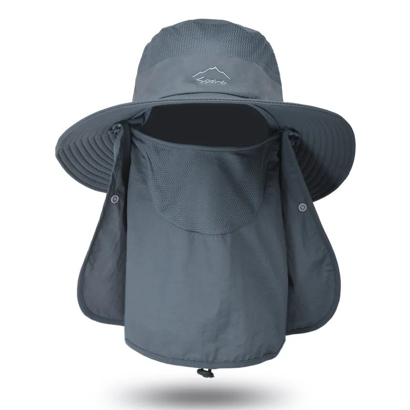 Multipurpose Sun Protection Bucket Hat for Outdoor Adventures