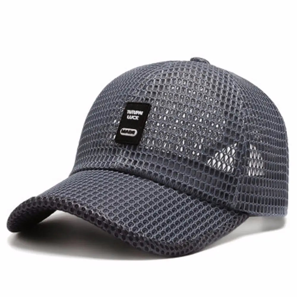 Adjustable Mesh Baseball Cap for Outdoor Activities