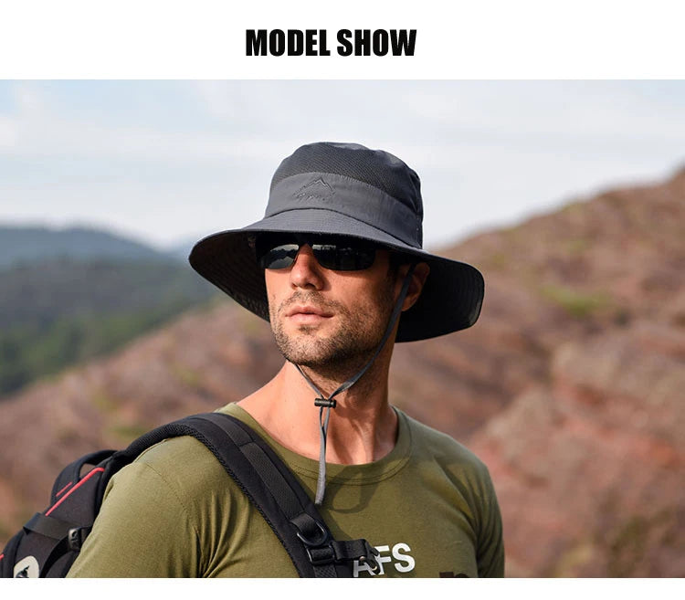 Multipurpose Sun Protection Bucket Hat for Outdoor Adventures