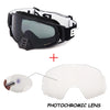 Dustproof Motocross Goggles with UV400 Photochromic Lens