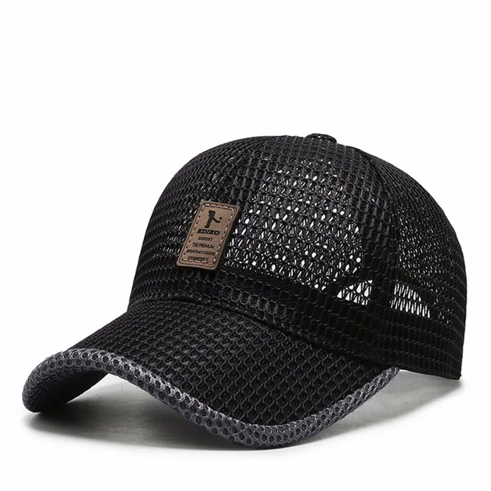 Adjustable Mesh Baseball Cap for Outdoor Activities