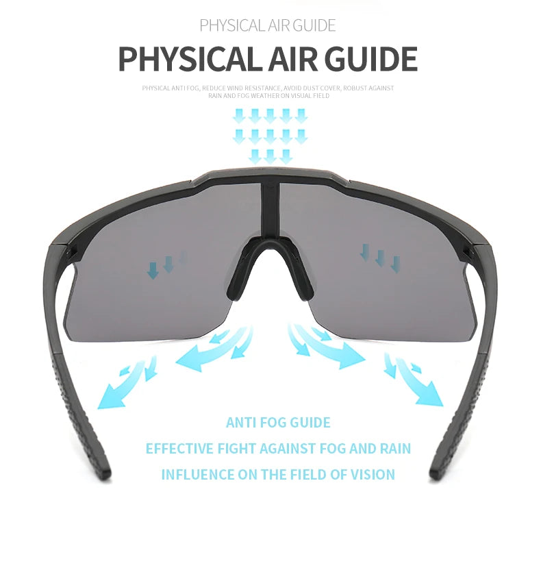 UV400 Cycling Sunglasses for Men and Women