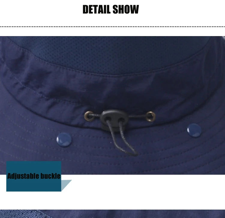 Multipurpose Sun Protection Bucket Hat for Outdoor Adventures