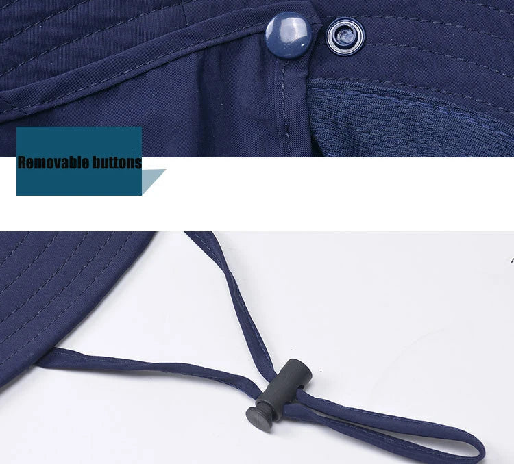 Multipurpose Sun Protection Bucket Hat for Outdoor Adventures
