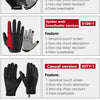 Comparison of Spider web breathable version and Casual version of All-Weather Cycling and Riding Gloves.