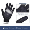 Touchscreen Warm Winter Gloves with Zipper Closure