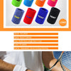 A colorful assortment of AOLIKES wrist protectors for sports and activewear.