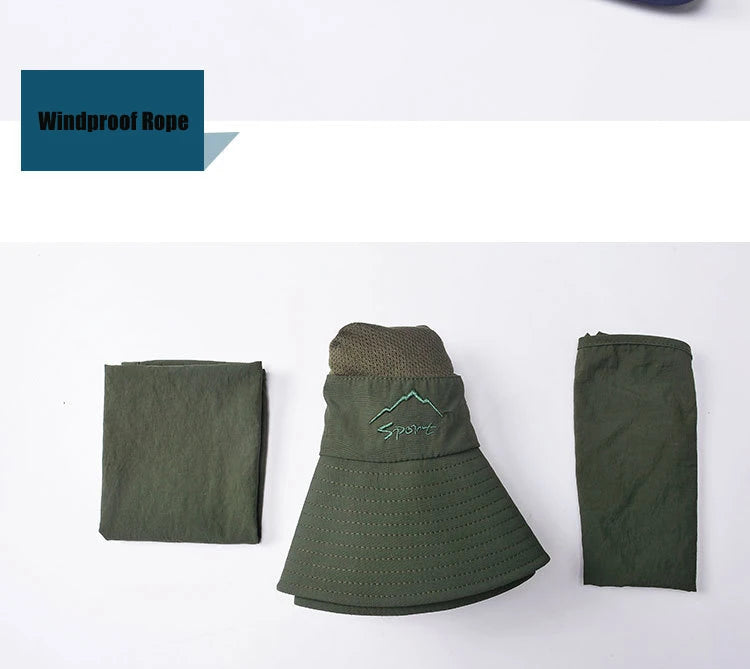 Multipurpose Sun Protection Bucket Hat for Outdoor Adventures