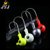 Colorful Fishing Jig Head Hooks with Soft Lure Compatibility