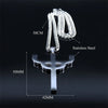 Gothic Stainless Steel Cross Pendant Necklace