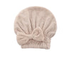 Quick-Dry Microfiber Hair Towel Wrap with Bowknot
