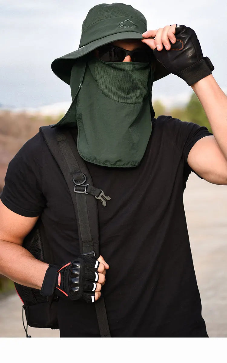 Multipurpose Sun Protection Bucket Hat for Outdoor Adventures