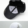 Classic Cotton Cap with Metal Ring Detail