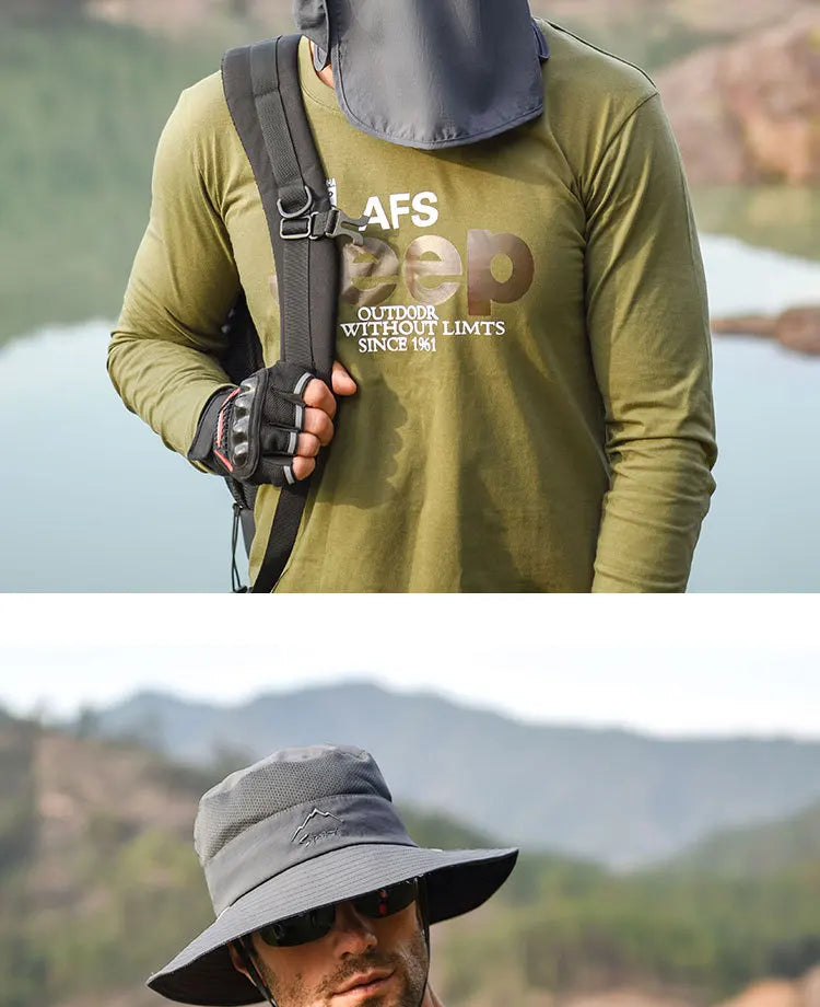 Multipurpose Sun Protection Bucket Hat for Outdoor Adventures