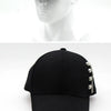 Classic Cotton Cap with Metal Ring Detail