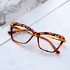 Vintage Cat-Eye Eyeglass Frames with Faceted Crystal Details