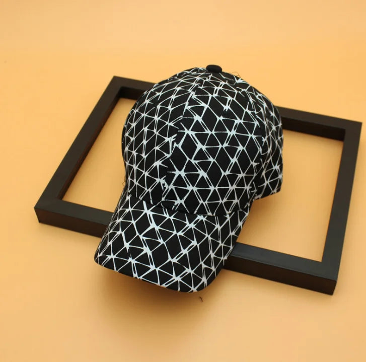 Classic Cotton Cap with Metal Ring Detail