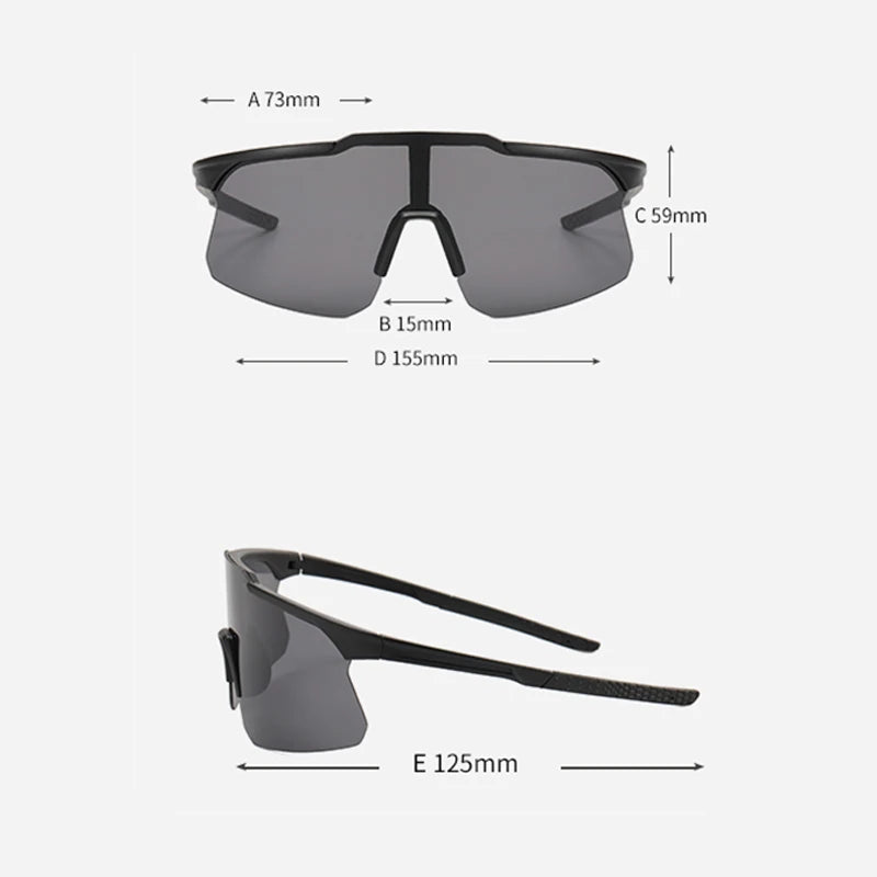 UV400 Cycling Sunglasses for Men and Women