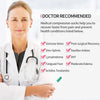 A doctor recommends medical compression socks for various conditions like varicose veins and swollen ankles.