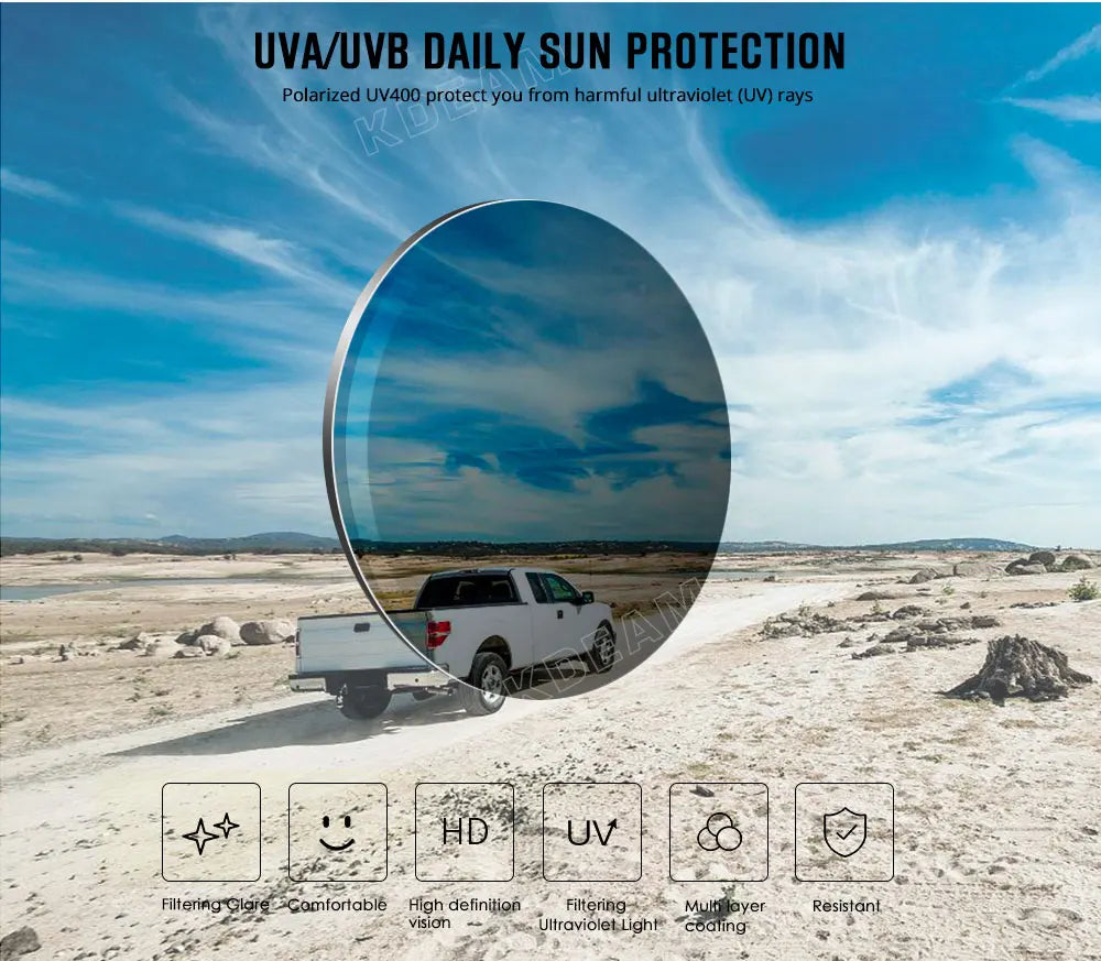 Photochromic Polarized Sunglasses for Men and Women