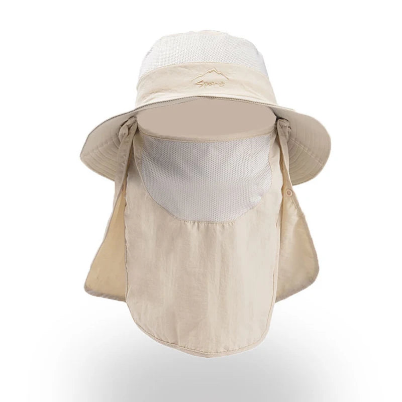 Multipurpose Sun Protection Bucket Hat for Outdoor Adventures