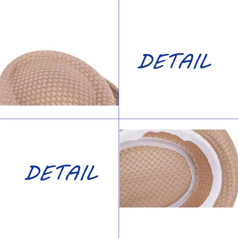 Breathable Foldable Sun Hat with Retro Style
