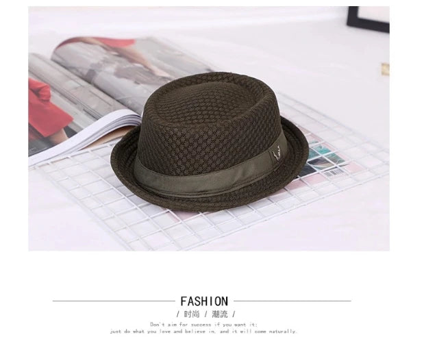 Breathable Foldable Sun Hat with Retro Style