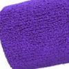Lila mehrfarbige Sport-Handgelenk-Sweatband für aktive Nutzung