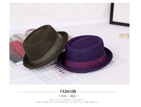 Breathable Foldable Sun Hat with Retro Style