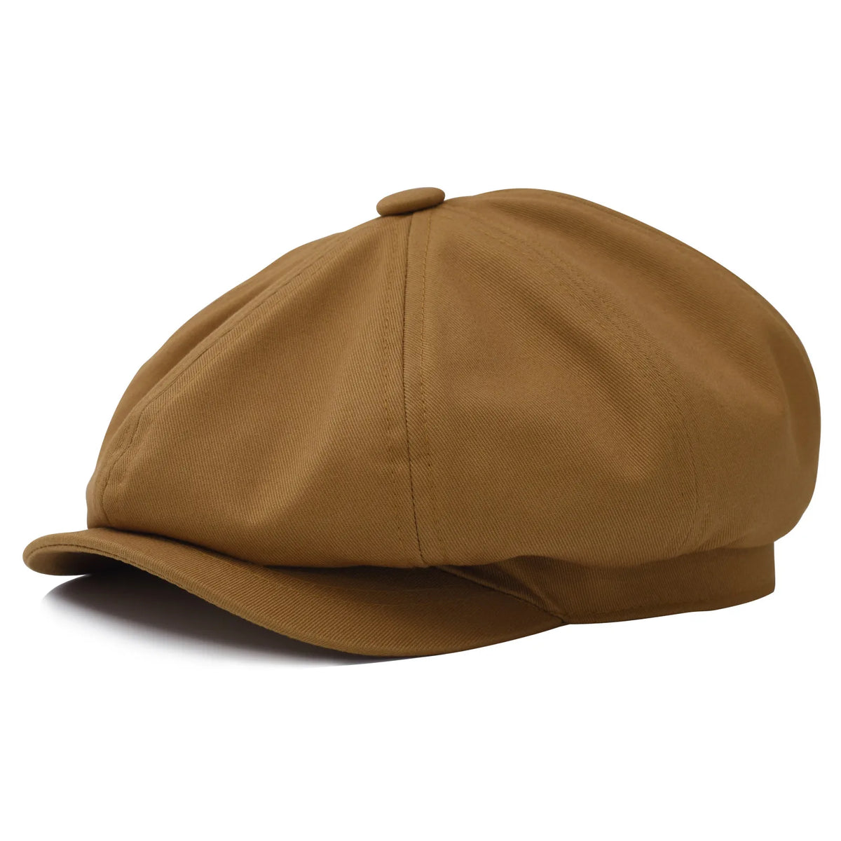 Men's Classic Newsboy Cap – Cotton 8-Panel Ivy Hat