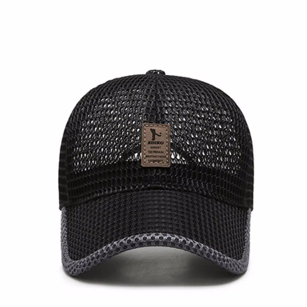 Adjustable Mesh Baseball Cap for Outdoor Activities