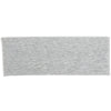 Diadema de algodón tejida gris para el cabello.