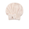 Quick-Dry Microfiber Hair Towel Wrap with Bowknot