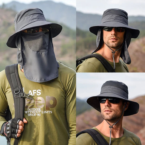 Multipurpose Sun Protection Bucket Hat for Outdoor Adventures